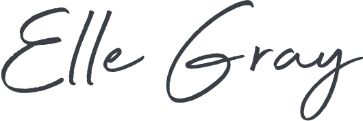 elle gray text